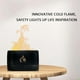 thumbnail image 3 of Humidificador de aire con difusor de aroma y simulación de llama, atomizador para el hogar, viajes y dormitorio. Negro, 3 of 9
