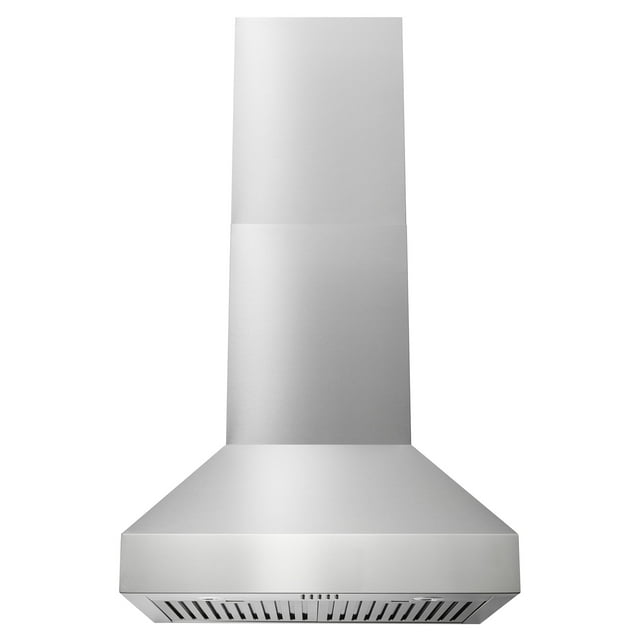Thor Kitchen 30 Inch Professional Wall Mount Pyramid Hood, 14 Inches Tall-TRH30P