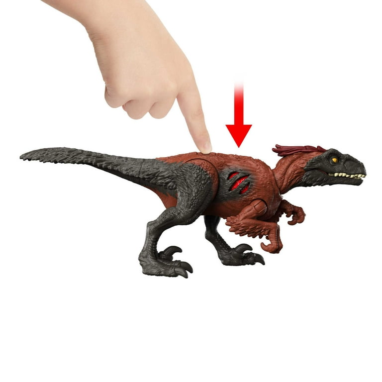 Jurassic World: Dominion Extreme Damage T Rex Dinosaur Figure for 4 Year  Olds & Up