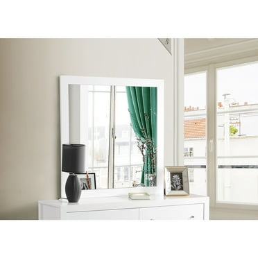 Glory Furniture Burlington Bedroom Mirror White