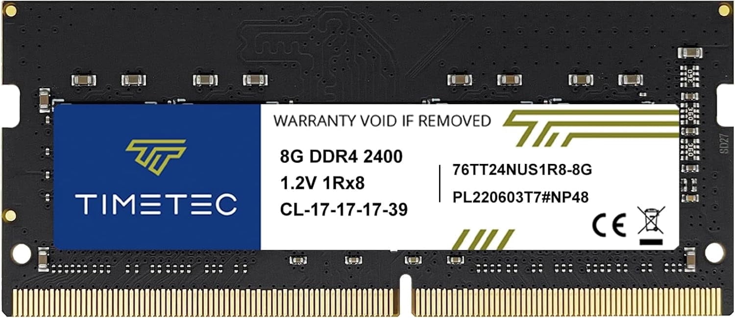 Crucial RAM 16GB DDR5 5600MT/s (or 5200MT/s or 4800MT/s) Laptop