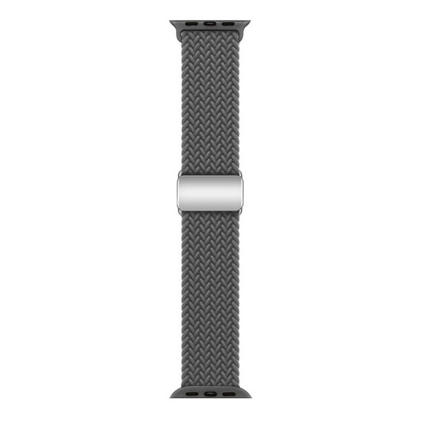 Correa de hebilla magnética trenzada para reloj Apple de 789ª generación, pulsera ajustable para Apple Watch