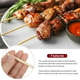 thumbnail image 4 of Uxcell 100pcs Bamboo Skewers Sticks 20 Inch 5mm Dia Natural Wooden Cocktail Picks, 4 of 5