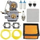 thumbnail image 1 of 578 24 34-01 C3-EL53 Carburetor Kit for Husqvarna K750 K760 510 ZAMA C3-EL43C + Air Filter Fuel Bulb Spark Plug, 1 of 5