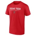 thumbnail image 2 of Men's Red Texas Tech Red Raiders Wordmark Sport Basketball T-Shirt, 2 of 3