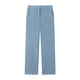 thumbnail image 4 of HH TRAF Pantalones anchos informales de cintura alta con bolsillos laterales para mujer 2024, pantalones ajustados sólidos con cremallera, ropa de calle, 4 of 5