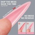 thumbnail image 4 of 256Pcs Sandwich Nail Dual Extension Quick-Building Gel Form Top & Bottom Molds for Full Cover Acrylic Nail Extension, 4 of 8