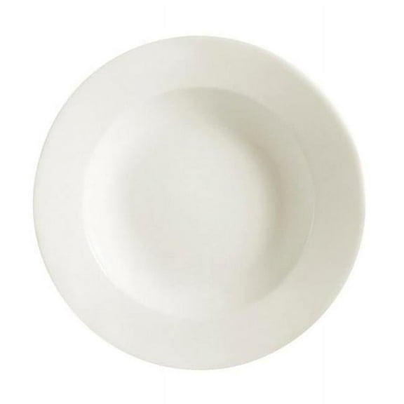 10 oz China Recovery Rim Soup Bowl, American White - 9 in. - Pack of 24