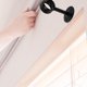 thumbnail image 4 of CRILSTYLEO 4Ud Soportes De Pared Para Barra De En Acero Inoxidable Color Negro, 4 of 8