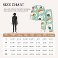 thumbnail image 4 of Fotbe Kawaii Sushi Conjunto de Pijama de Manga Larga para Mujer con Estampado, Ropa de Dormir de 2 Piezas, Conjunto de Casa Suave y Cómodo con Bolsillos-Medium, 4 of 7