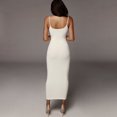 thumbnail image 5 of Estación europea Venta caliente 2023 Nueva ropa de mujer de verano Tirantes de color contrastante Mochila expuesta sexy Nalgas Vestido delgado para mujeres, 5 of 5