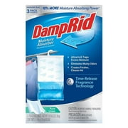 DampRid FG83PLSB Closet Freshener Moisture Absorber, Pure Linen, 15.4 oz., 3-Pk. - Quantity 1