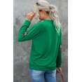 thumbnail image 3 of Women's Green Sequin Nutcracker Graphic Sweatshirt - Festive Holiday Style | [ZhiHiMeRi] | (US 12-14)L, 3 of 5