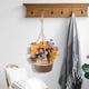 thumbnail image 1 of Wind Rattan Basket Hanging Basket Storage Green Dill Gardening Grass Basket, 1 of 4