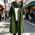thumbnail image 2 of CAIVO Girls Lightweight Trench Coats Casual Mid Length Jacket Toddlers Girls Long Sleeve Stylish Outerwear, 2 of 5
