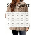 thumbnail image 4 of Women's Casual Zipper Knitted Stand Collar Sweater Long Sleeve Warm Coat for Fall Winter Outerwear Essential,Beige,XL, 4 of 9