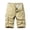 Khaki-Q7, variant on Homeyce Men's Cargo Shorts Multi Pocket Elastic Waistband Short Drawstring Ripstop Straight Leg Cargo Shorts Relaxed-Fit Summer Outdoor Activities Casual Bottom,Gray S