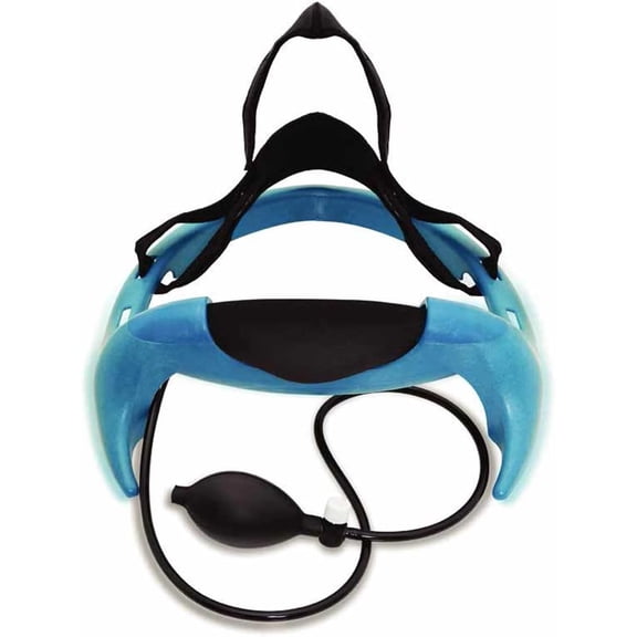 Posture Neck Traction Stand by S-Curve. Stretch and Reestablish the Cervical S-Curve, Spine Traction Disc Hydrator for upper Neck. Relieve Neck and Back Pain.