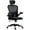 Noir, variante sur Vinsetto Chaise de Bureau en Maille avec Appui-Tête, Support Lombaire 4D, Accoudoirs Rabattables