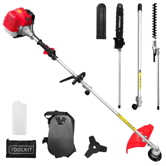 Desbrozadora Multifuncional 4 En 1 C/Extensión 52CC 3HP USO RUDO Foreman FOM-4F