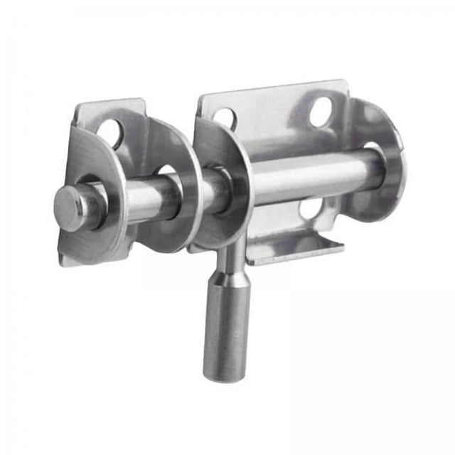 5 Pestillos de Perno de Barril con Cerradura Deslizante de Acero Inoxidable con 6 Tornillos Pestillos de Puerta Pestillo de Perno Deslizante para Puer 5 piezas