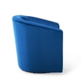thumbnail image 2 of Modway Prospect Performance Velvet Swivel Armchair in Navy, 2 of 7