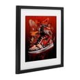 thumbnail image 2 of Stupell Industries Modern Shades Of Red Sneaker Black Framed Print Under Glass, 13 x 13, by Creative Studio, 2 of 8