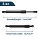 thumbnail image 5 of Asistente de portón trasero Unique Bargains para Ford Ranger 2019-2024 Soporte de elevación de camioneta Unique Bargains Negro con soporte de montaje 1 juego, 5 of 7