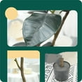 thumbnail image 6 of Huisuilinss Artificial Rubber Tree,Faux Rubber Plants With Plastic Pot,Tall Fake Tree Faux Plant,Large Floor Plant For Living Room Home Office Decor Housewarming Gift,2PCS, 6 of 7