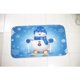 thumbnail image 2 of Juego de 3 fundas y alfombras antideslizantes para asientos de inodoro navideños, juegos de baño navideños para decoraciones navideñas (muñeco de nieve con bufanda azul), 2 of 5