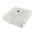 thumbnail image 1 of Costway 76 x 39” Twin Size Heating Bed Warmer with 9 Heating Levels & 9H Timer, Controller, 1 of 10