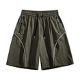 thumbnail image 2 of Aimik Men's Running Shorts Zippered Pockets Lightweight Quick-Dry Summer Sports Shorts for Gym Workout Outdoor Fitness, 2 of 6
