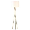 thumbnail image 2 of Warehouse of Tiffany D1105/1 Yaram 17.72 in. 1-Light Indoor Gold Finish Floor Lamp with Light Kit, 2 of 2