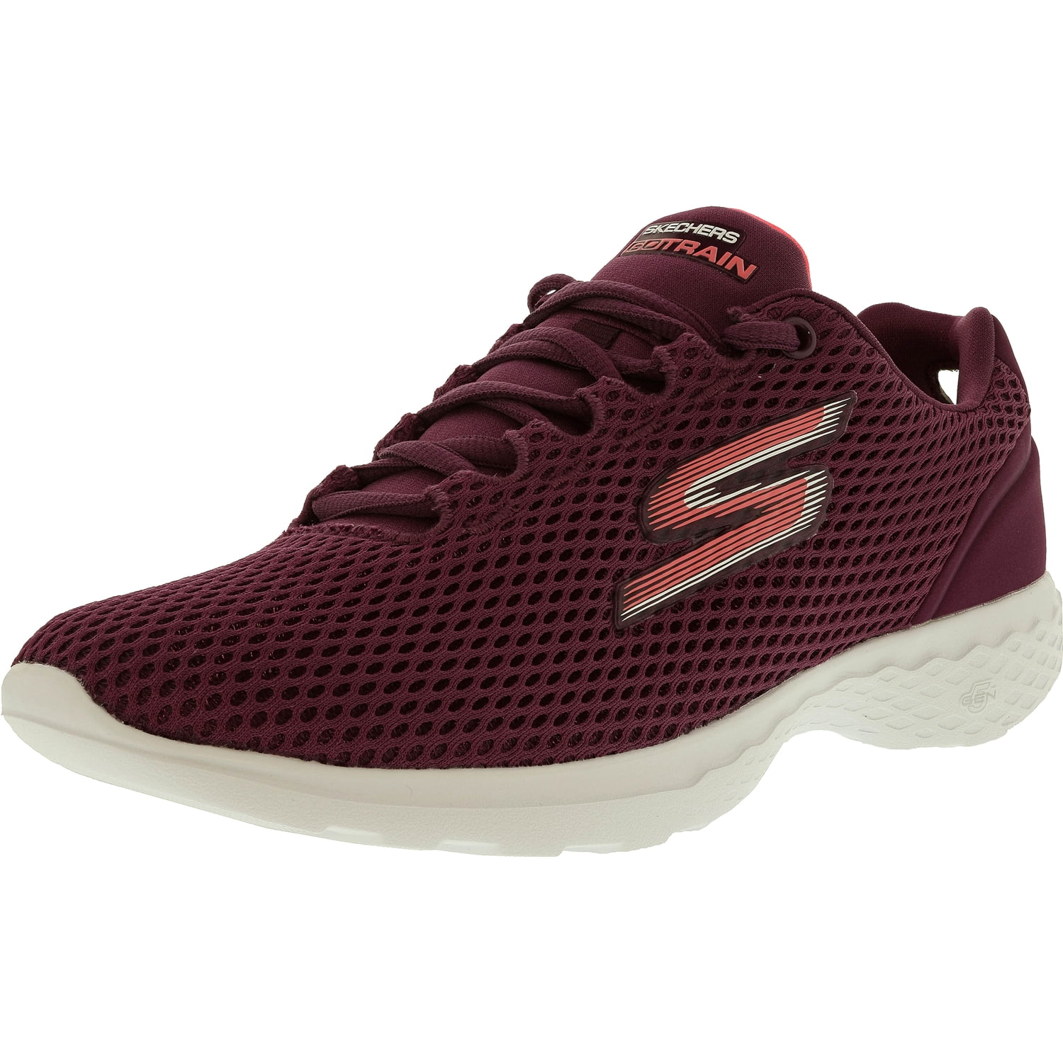 Skechers Women's Go Train Hype Purple AnkleHigh Tennis Shoe 7M