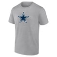 thumbnail image 2 of Men's Jake Ferguson Gray Dallas Cowboys Icon Player Name & Number T-Shirt, 2 of 3