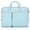 Ice Blue, variant on MOSISO 14 Inch Quilted Laptop Sleeve Case, 360 Protective Laptop Bag with Handle, Organizer Pockets & Trolley Strap, Compatible with MacBook, HP, Dell, Lenovo & Acer