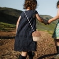 thumbnail image 4 of 1 unid mini bolso portátil para niños bolsa de ratán cesta en forma de bolso de cuerpo cruzado, 4 of 5