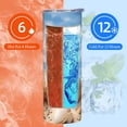 thumbnail image 4 of 20oz Insulated Stainless Steel Tumbler Mug | Starfish and Seashells On Beach Cup with Lid and Straw | Hot and cold insulation |Gifts for Men Women Teens, 4 of 6