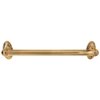 Alno A8023-18-PA Classic Traditional 18" Grab Bar Polished Antique