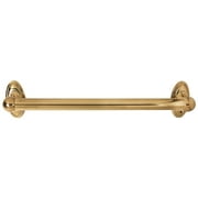 Alno A8023-18-PA Classic Traditional 18" Grab Bar Polished Antique