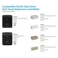 thumbnail image 5 of Pacific Blue Ultra Paper Towel Dispenser, Mechanical, 12.9 X 9 X 16.8, Black | Bundle of 2, 5 of 7
