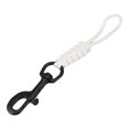 thumbnail image 1 of Cuerda de buceo tejida a mano para evitar pérdidas con cuerda de Seguridad submarina, clip blanco de acero inoxidable, 1 of 10