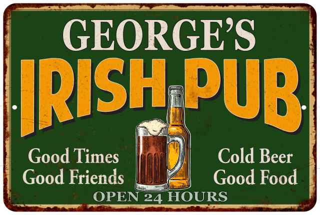 Metal Sign 12 x 8 in Beer So Much More Than Just A Breakfast Drink Tin Signs Bar Wall Décor