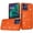 Cosmic Orange, variant on For Moto G Stylus 5G 2026/2025 Beautiful Diamond Metallic Design Metal Chrome Edged Hybrid - Black