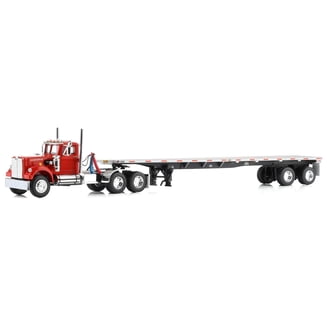 1/50 White Volvo VNL 860 with White 53ft Trailer by First Gear 50