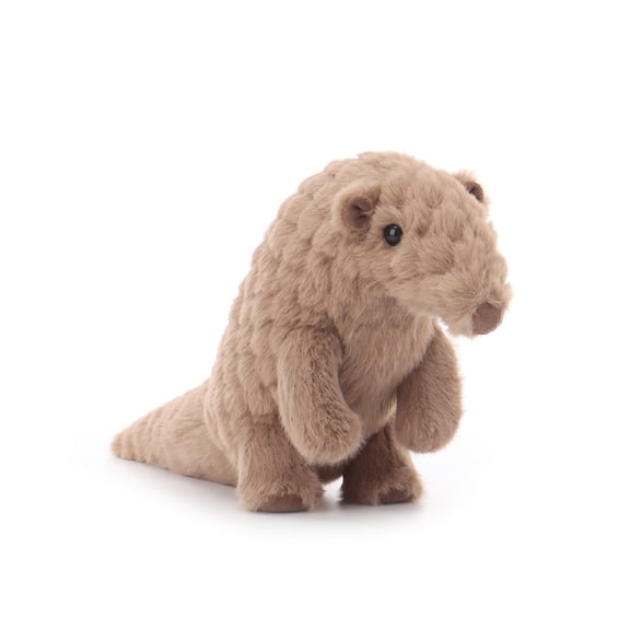Apricot Lamb Wild Pangolin Plush Toy for Kids 6.3 Inches