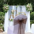 thumbnail image 5 of YIMWNYI Organza Chair Bows Sashes for Wedding, Birthday, Party | Elegant & Reusable Decoration Ribbon in Multiple Colors | Perfect for Banquets, Hotels, and Special Events, 5 of 7