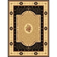thumbnail image 2 of Rugs America Vista 1365-BLK F. Aubusson Black European Traditional Black Area Rug, 7'10"x10'10", 2 of 3