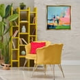 thumbnail image 3 of Stupell Industries Abstract Golfing Scene Abstract Painting Gold Floater Framed Canvas Art Print Wall Art, 25 x 25, 3 of 10