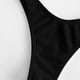 thumbnail image 3 of Gibobby Conjunto de traje de baño de bikini Bikini de encaje de dos mujeres, conjunto de traje de baño de corte sólido , pieza de traje de baño Push Up, (Negro,G), 3 of 4